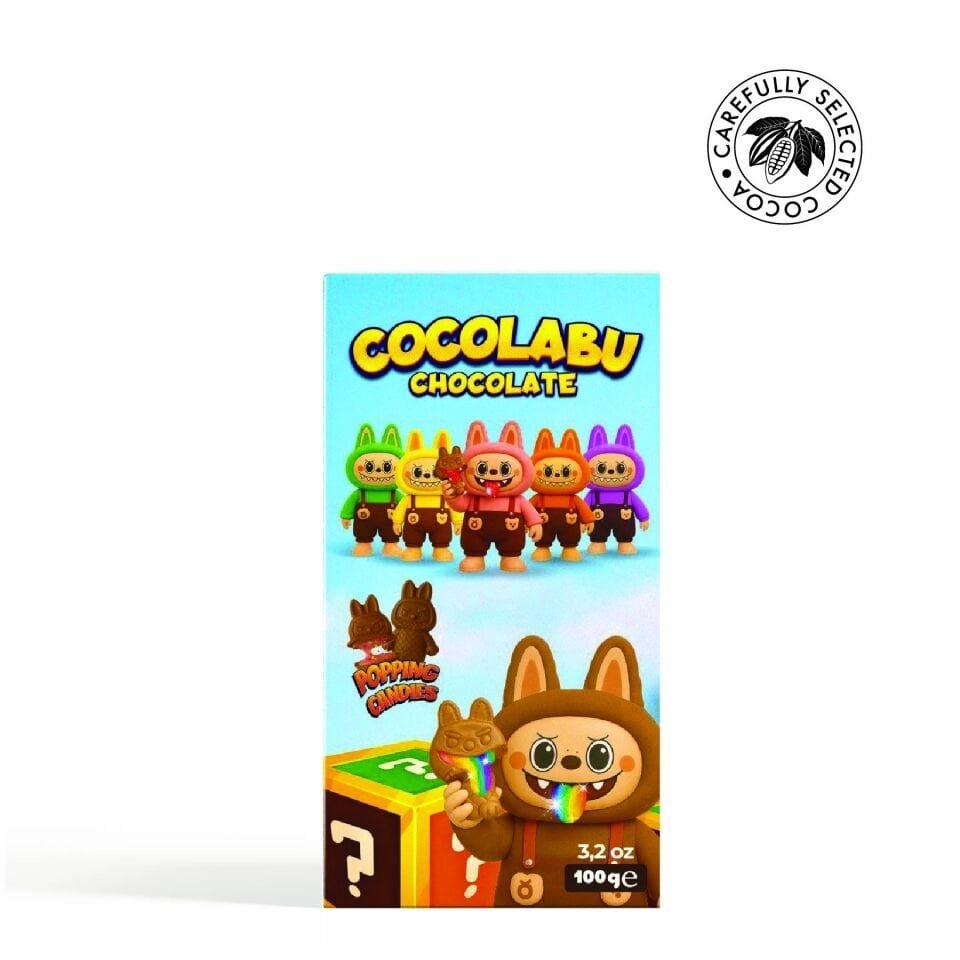 Cocolabu Limon, Çilek, Elma, Portakal, Orman Meyvesi Dolgulu Sürpriz Çikolata, 100 gr