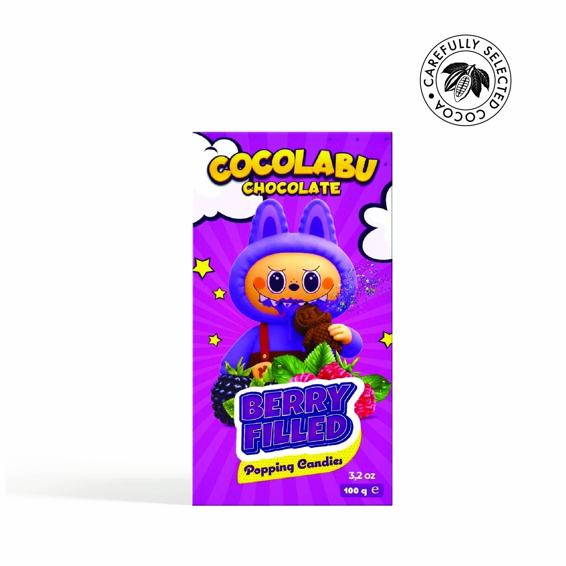 Cocolabu Orman Meyve Aromalı Dolgulu Çikolata, 100 gr