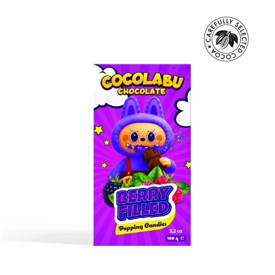 Cocolabu Orman Meyve Aromalı Dolgulu Çikolata, 100 gr
