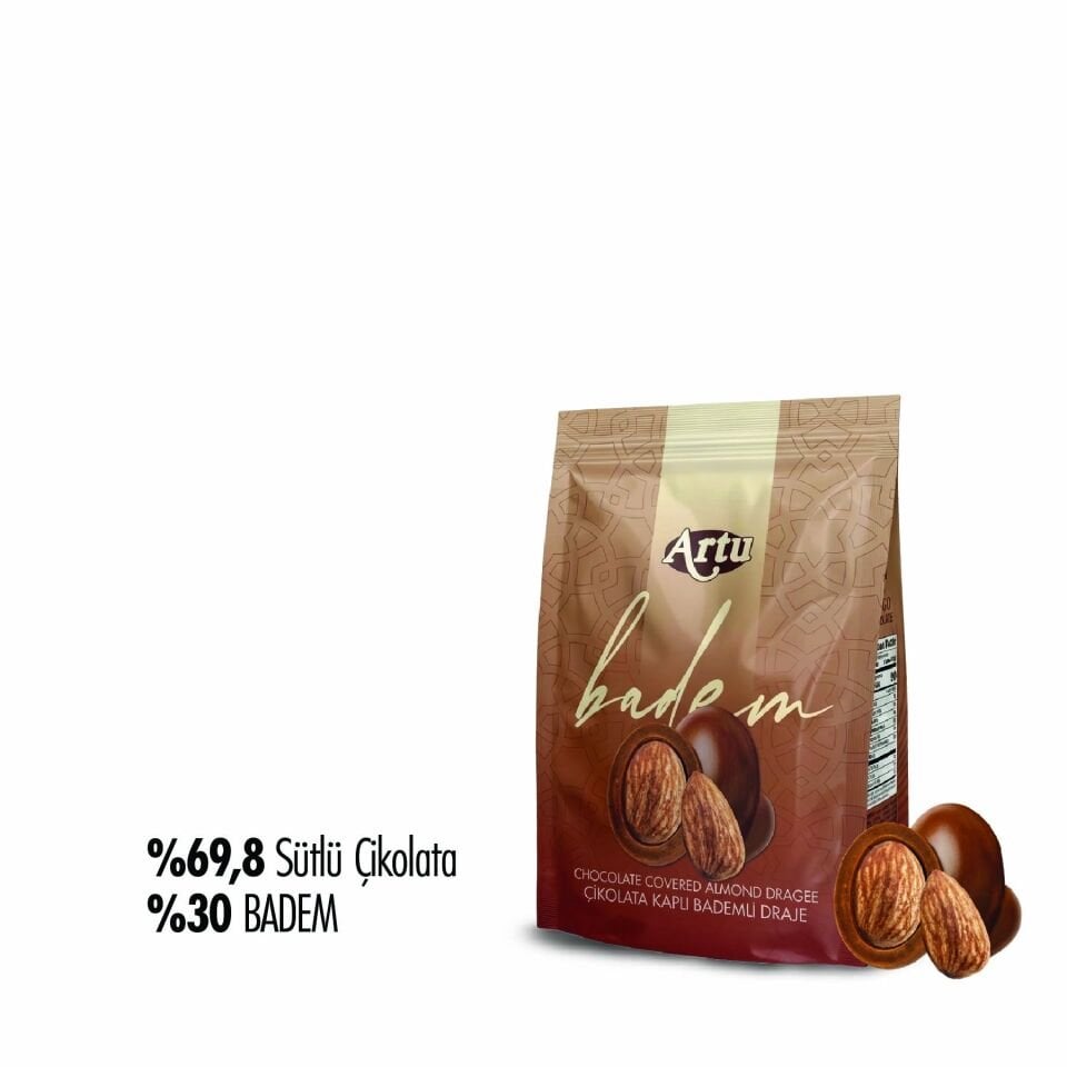 Çikolata Kaplı Badem Draje, 80 g