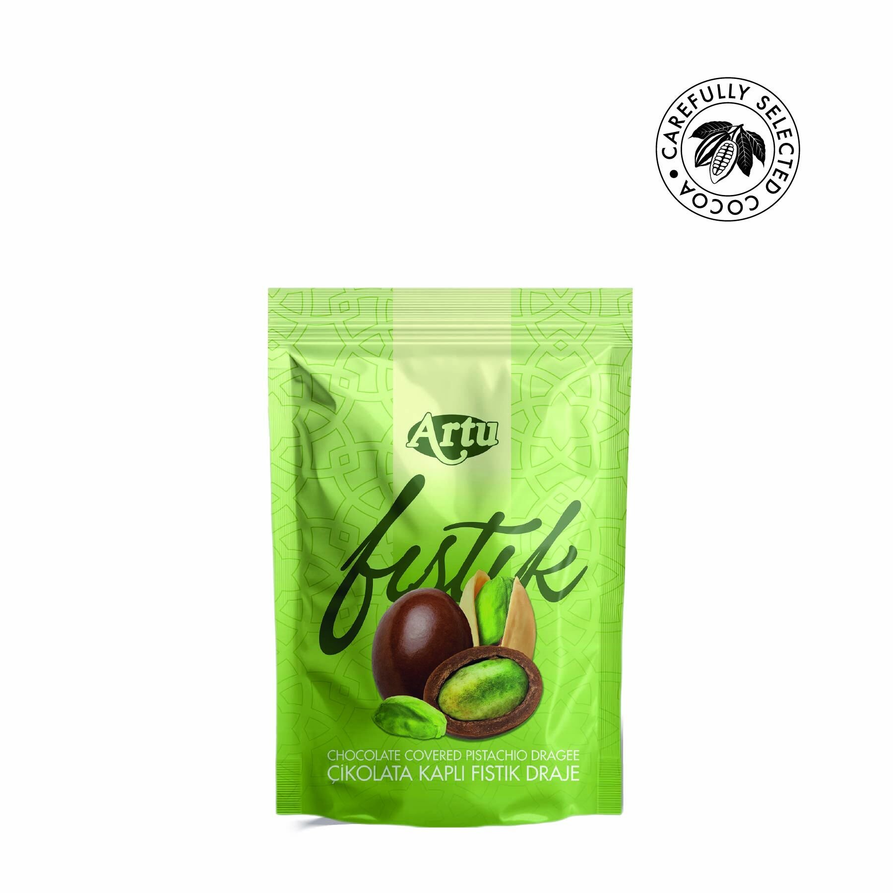 Çikolata Kaplı Antep Fıstıklı Draje, 80 g