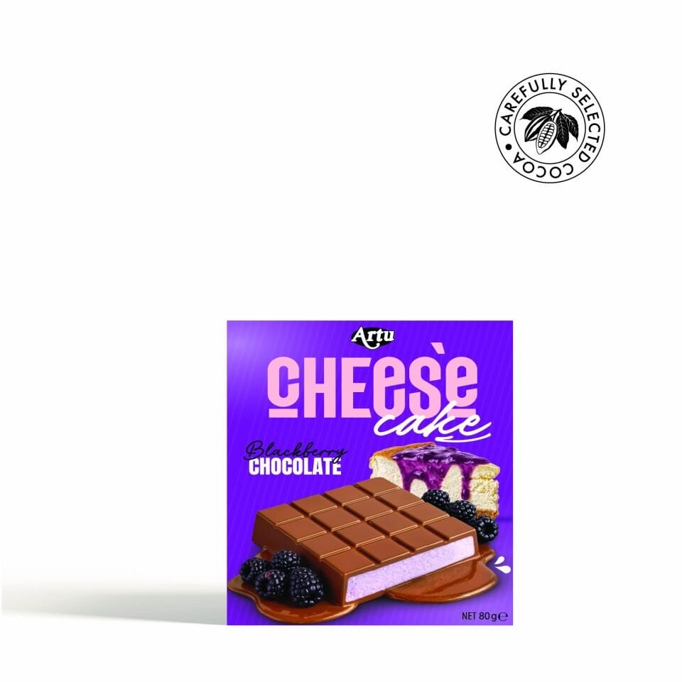 Cheese Cake Böğürtlenli Çikolata 80g