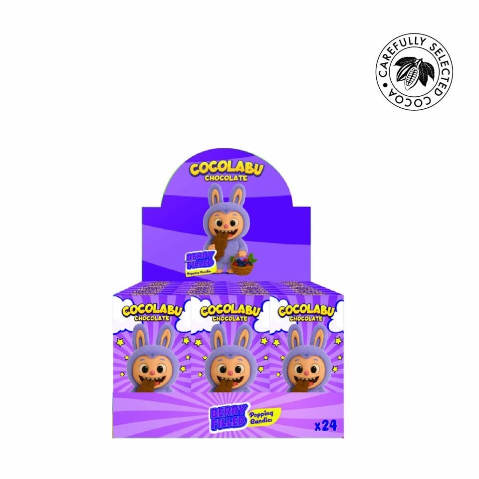 Cocolabu Orman Meyve Aromalı Dolgulu Çikolata, 58 g (24'lü Paket)