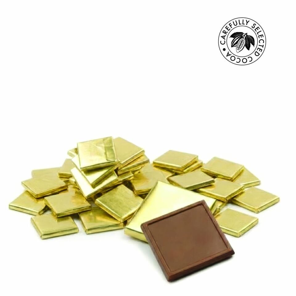 Altın Sargılı Sütlü Madlen Çikolata, 1 kg